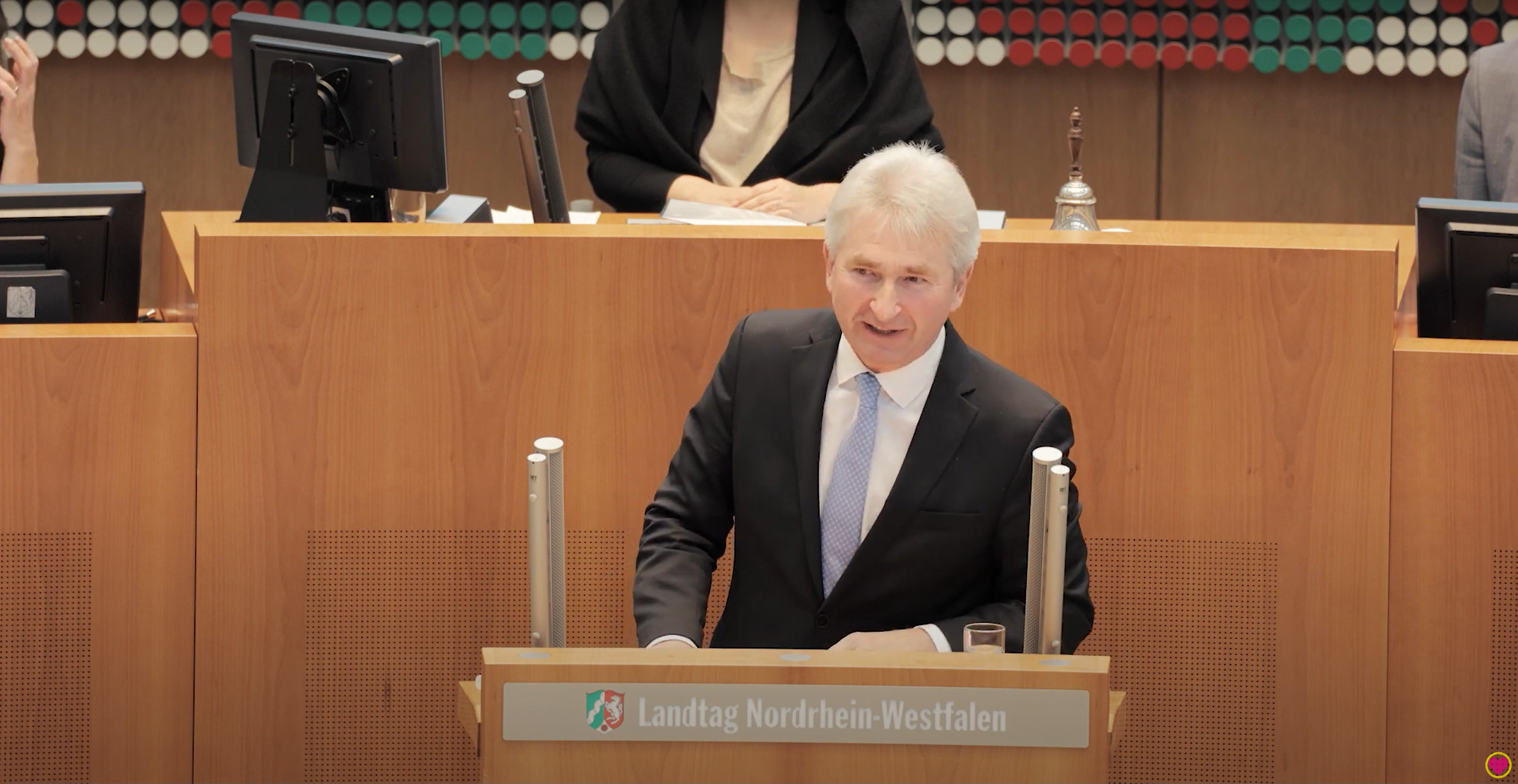 Prof. Dr. Andreas Pinkwart im Landtag NRW