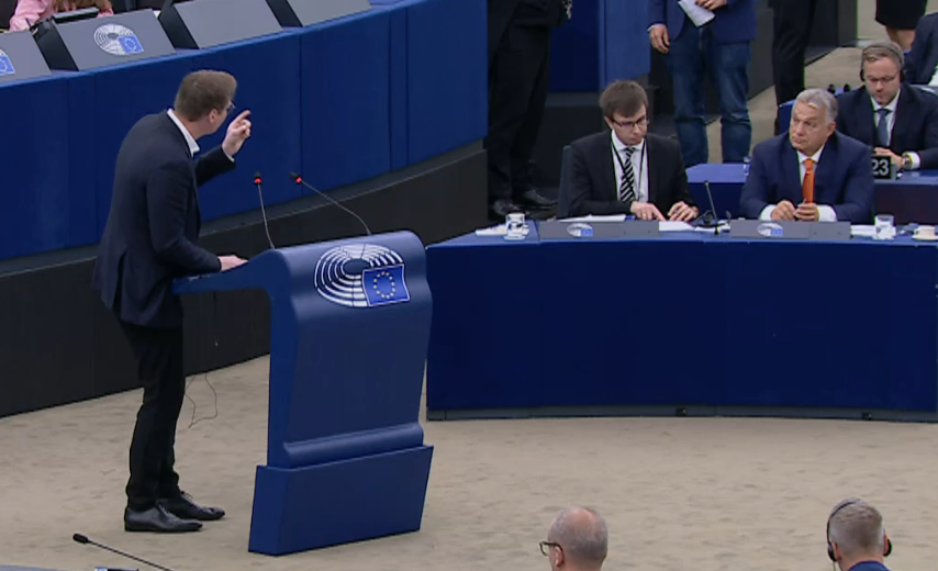 Rede von Moritz Körner im EU-Parlament